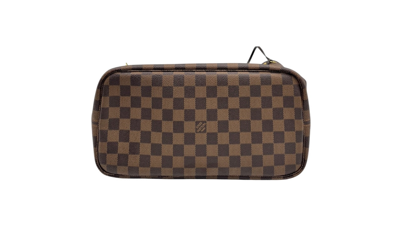 LOUIS VUITTON NEVERFULL MM DAMIER EBENE CANVAS SHOPPING TOTE