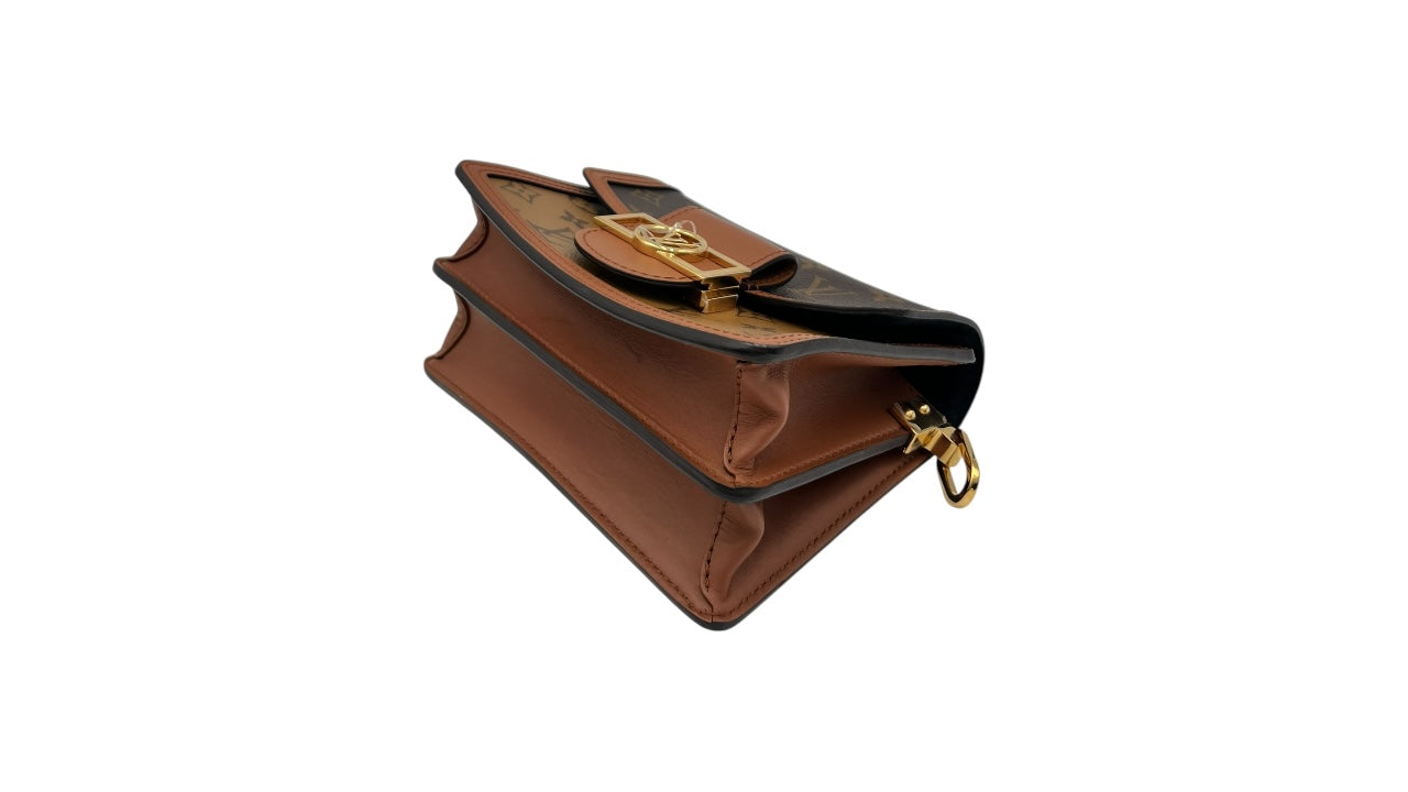 LOUIS VUITTON MONOGRAM REVERSE DAUPHINE MINI SHOULDER BAG