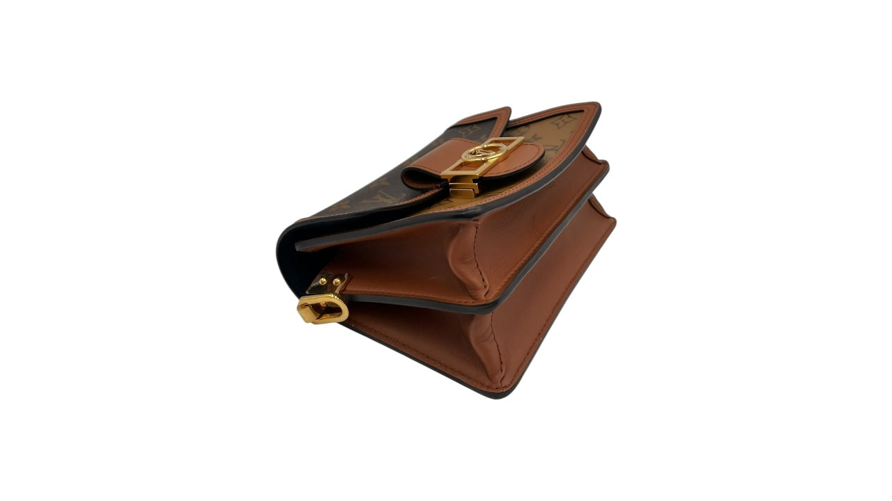 LOUIS VUITTON MONOGRAM REVERSE DAUPHINE MINI SHOULDER BAG