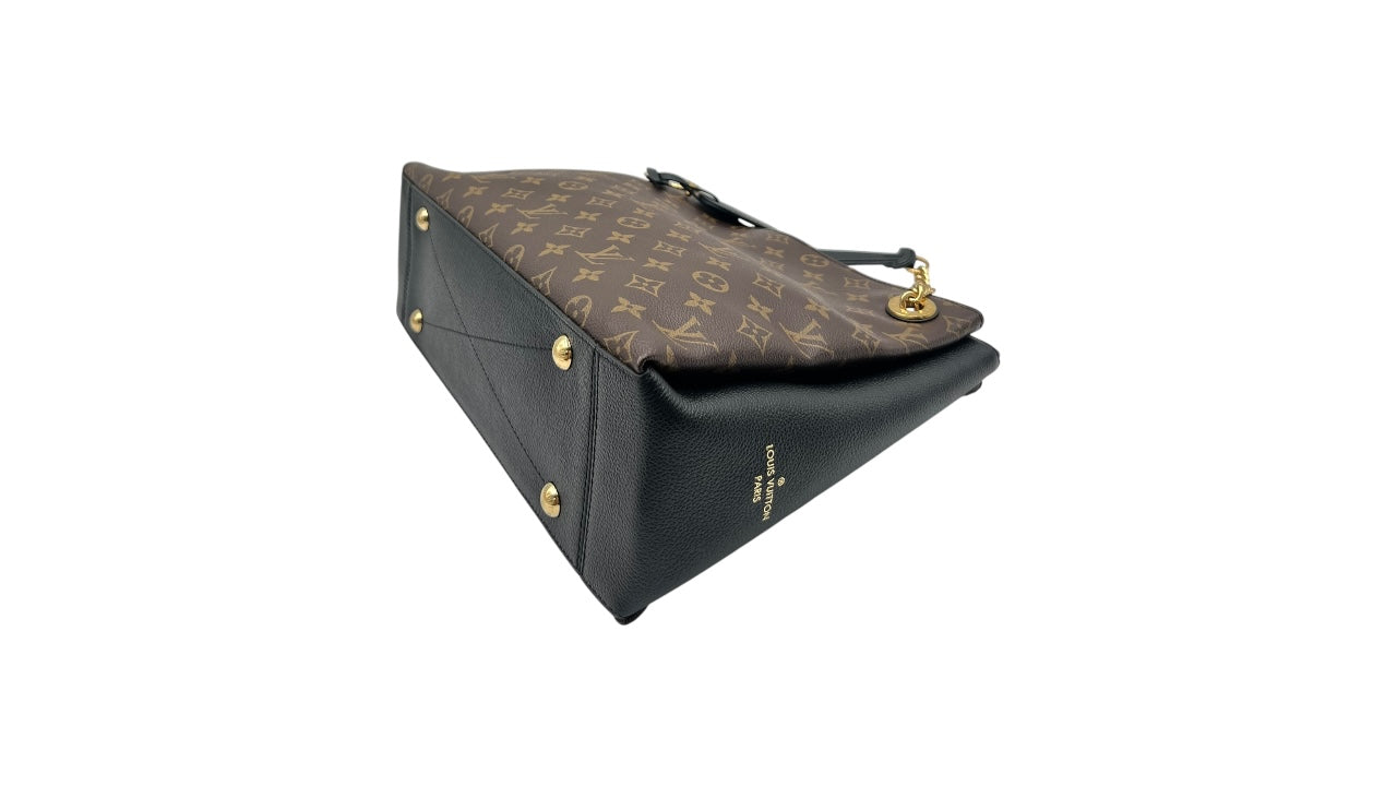 LOUIS VUITTON SURENE MM MONOGRAM CANVAS LEATHER TOTE