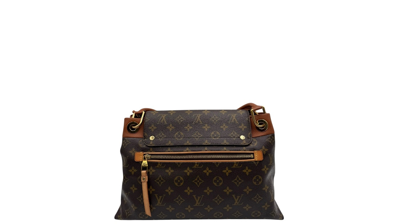 LOUIS VUITTON OLYMPE MONOGRAM CANVAS SHOULDER BAG