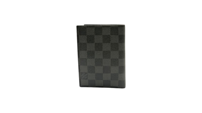 LOUIS VUITTON GRAPHITE CANVAS PASSPORT HOLDER