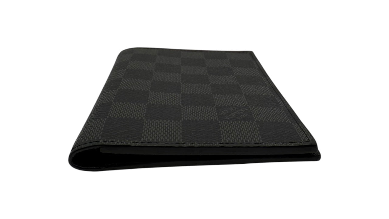 LOUIS VUITTON GRAPHITE CANVAS PASSPORT HOLDER