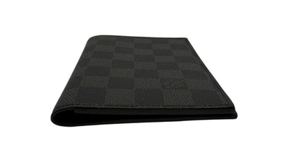 LOUIS VUITTON GRAPHITE CANVAS PASSPORT HOLDER