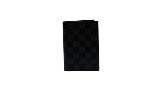 LOUIS VUITTON GRAPHITE CANVAS PASSPORT HOLDER