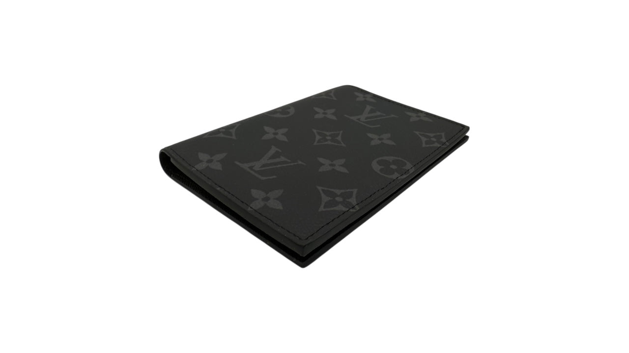 LOUIS VUITTON PASSAPORT BLACK MONOGRAM HOLDER