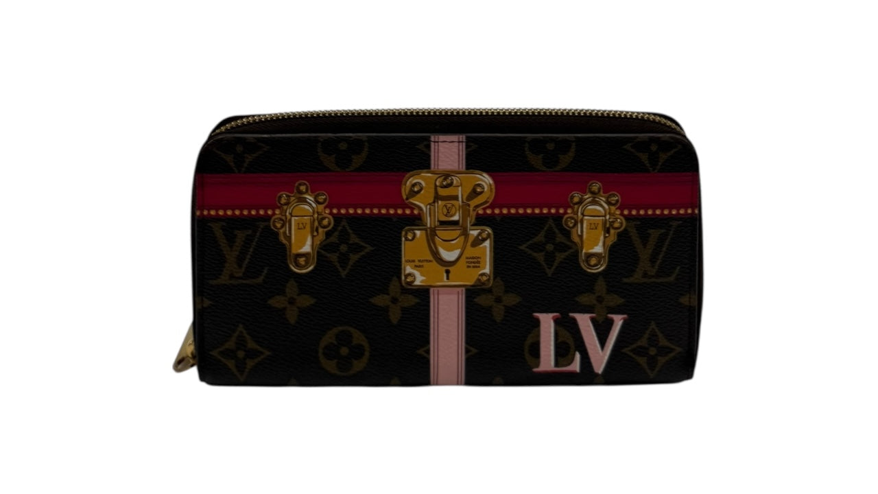 LOUIS VUITTON MONOGRAM SUMMER TRUNKS ZIPPY WALLET