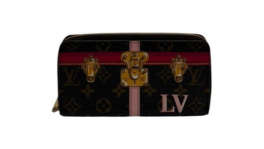 LOUIS VUITTON MONOGRAM SUMMER TRUNKS ZIPPY WALLET