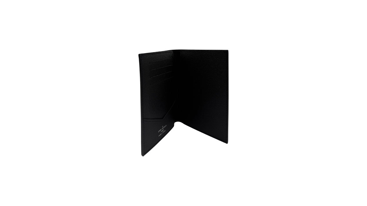 LOUIS VUITTON PASSAPORT BLACK MONOGRAM HOLDER
