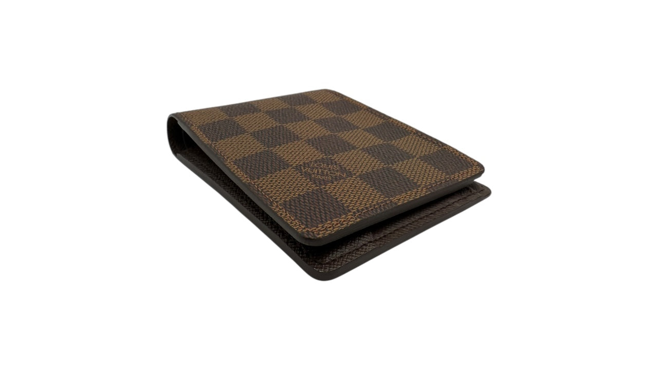 LOUIS VUITTON DAMIER EBENE MARCO BIFOLD WALLET