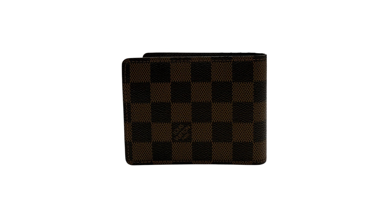 LOUIS VUITTON DAMIER EBENE MARCO BIFOLD WALLET