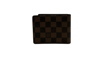LOUIS VUITTON DAMIER EBENE MARCO BIFOLD WALLET