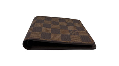 LOUIS VUITTON DAMIER EBENE MARCO BIFOLD WALLET