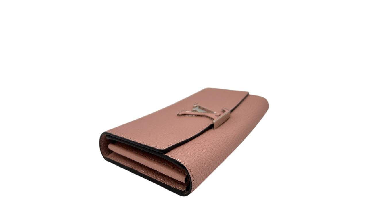 LOUIS VUITTON MAGNOLIA TAURILLON LEATHER CAPUCINE WALLET