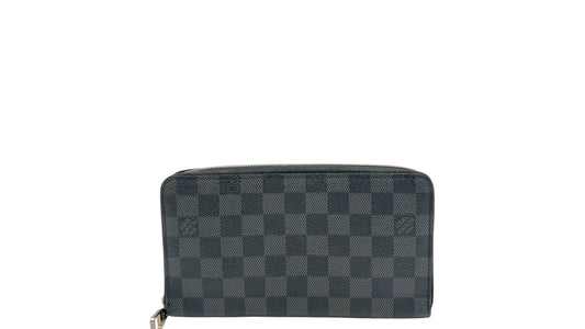 LOUIS VUITTON  DAMIER GRAPHITE ZIPPY WALLET ORGANIZER