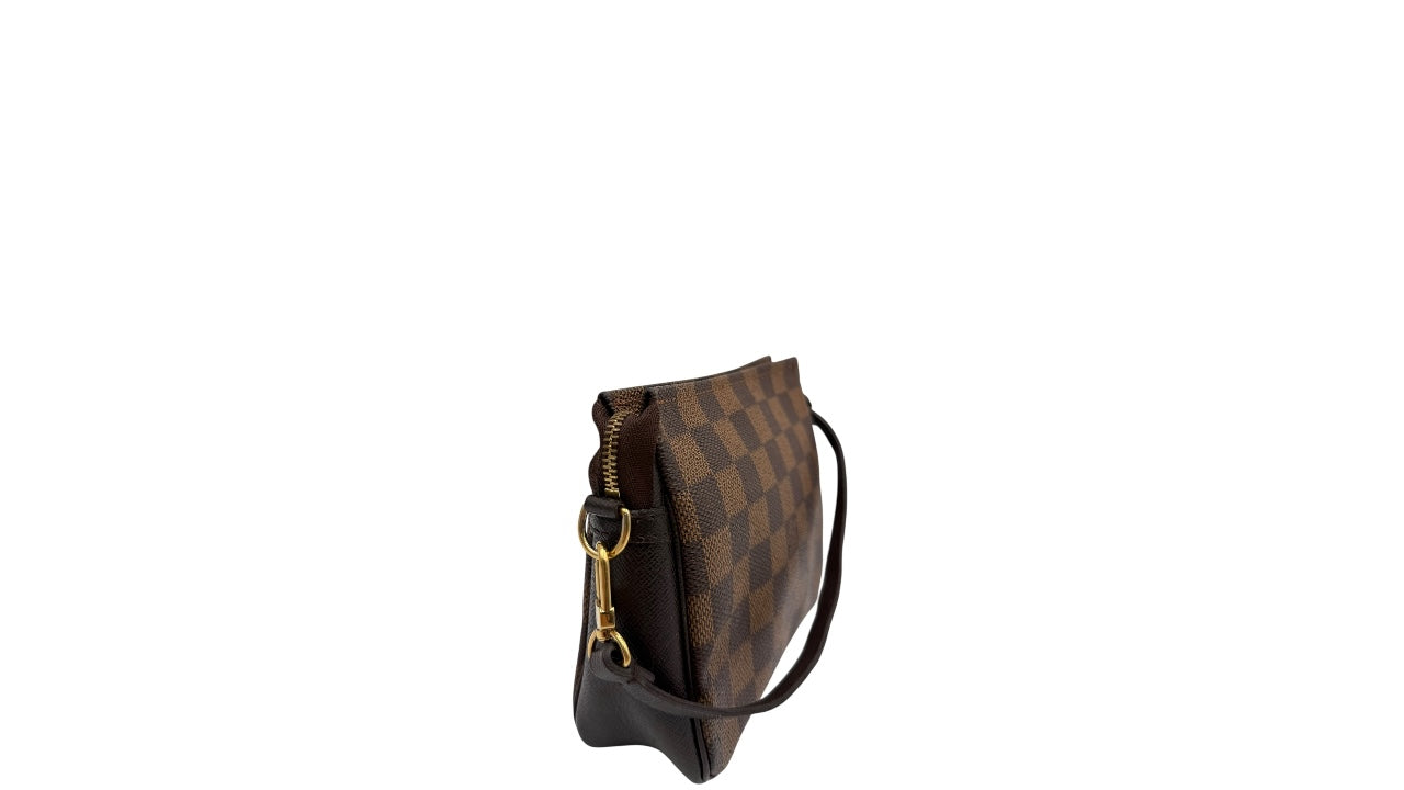 LOUIS VUITTON TROUSSE DAMIER EBENE CLUTCH