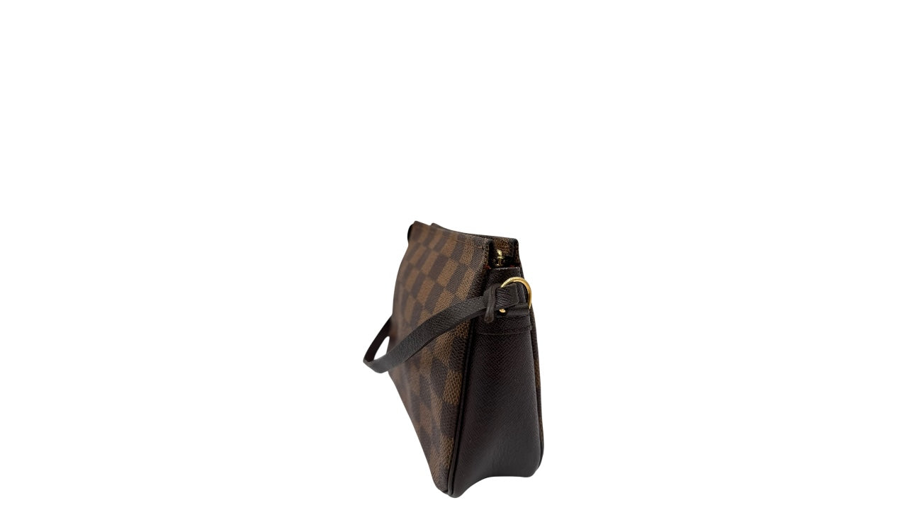LOUIS VUITTON TROUSSE DAMIER EBENE CLUTCH