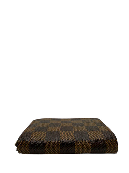 LOUIS VUITTON DAMIER EBENE CANVAS ZIPPY WALLET