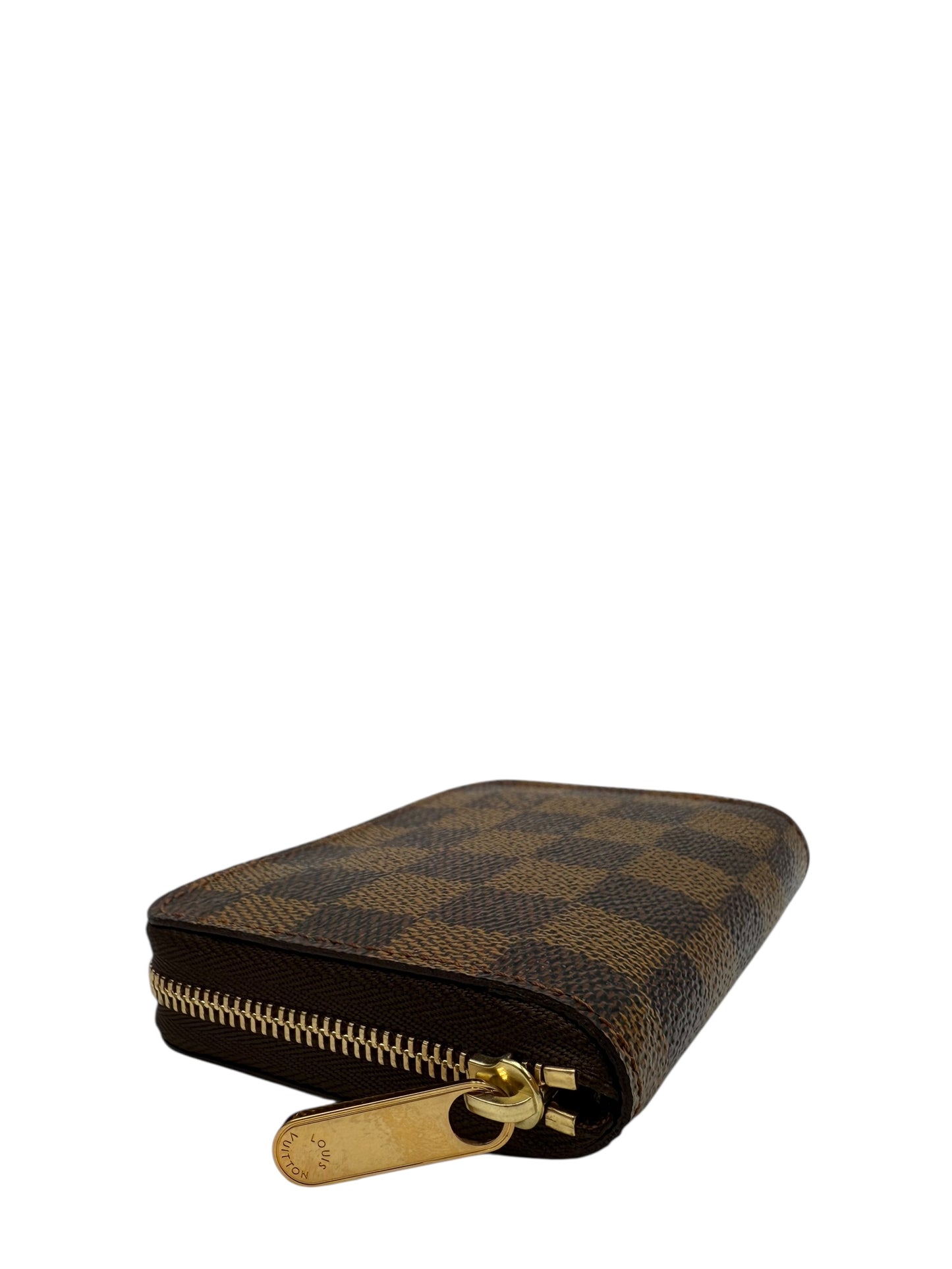 LOUIS VUITTON DAMIER EBENE CANVAS ZIPPY WALLET