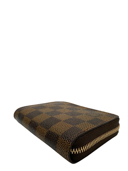 LOUIS VUITTON DAMIER EBENE CANVAS ZIPPY WALLET