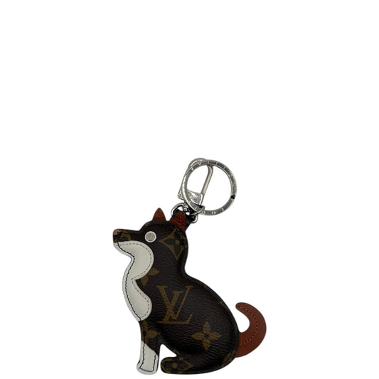LOUIS VUTTION DOG MONOGRAM COATED CANVAS BAG CHARM