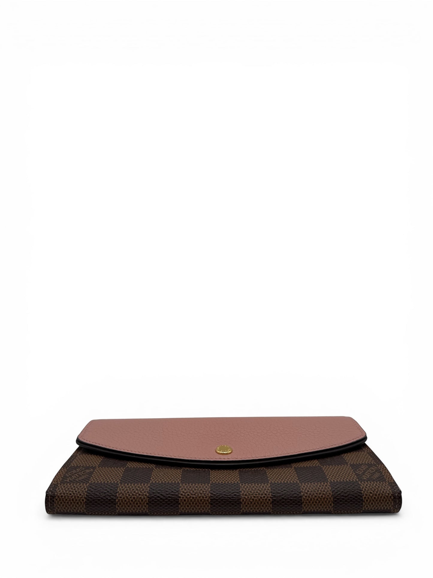 LOUIS VUITTON MAGNOLIA DAMIER EBENE CANVAS NORMANDY WALLET