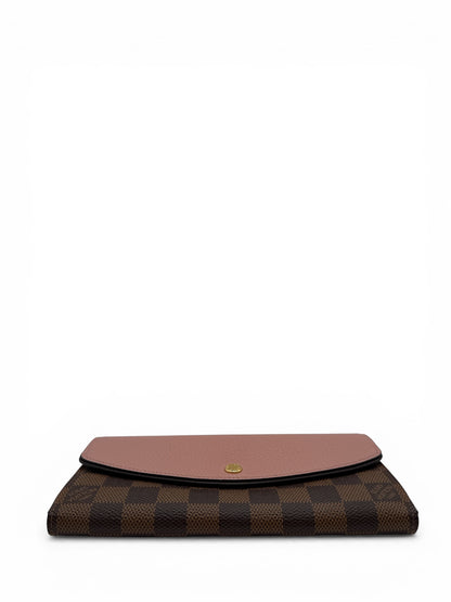 LOUIS VUITTON MAGNOLIA DAMIER EBENE CANVAS NORMANDY WALLET