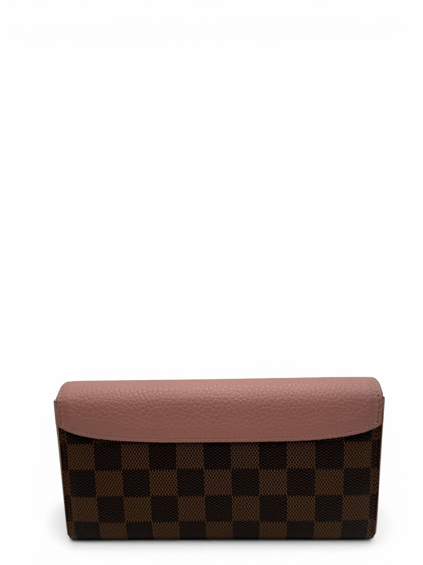 LOUIS VUITTON MAGNOLIA DAMIER EBENE CANVAS NORMANDY WALLET