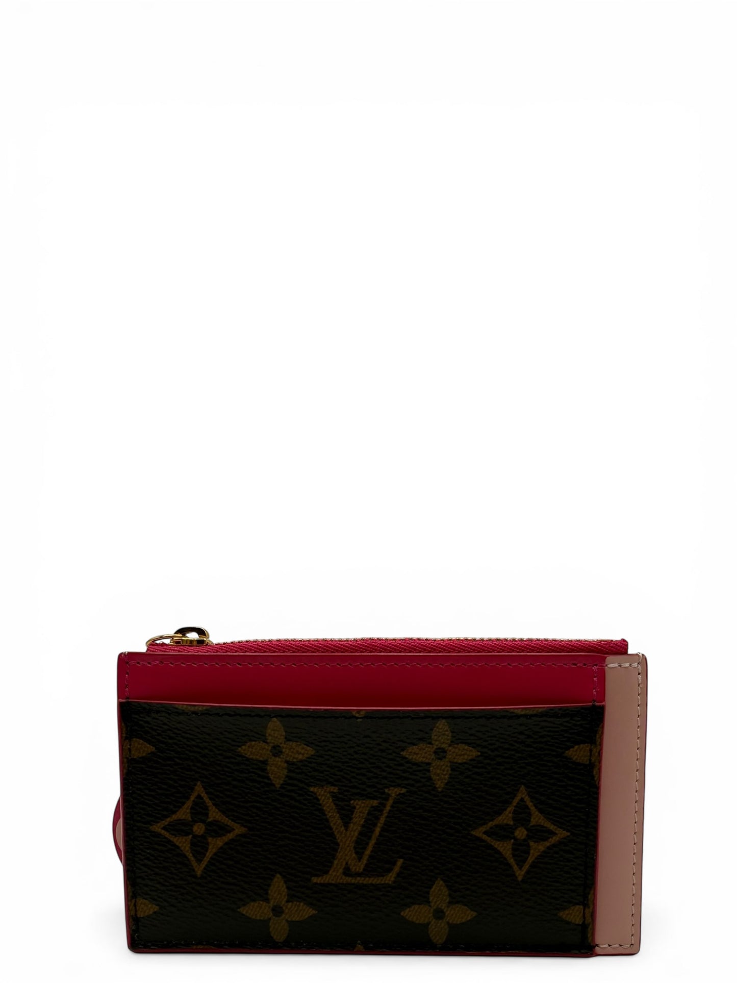 LOUIS VUITTON BLOOMING FLOWERS ZIPPED CARD HOLDER