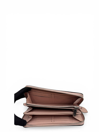 LOUIS VUITTON MAHINA ZIPPY WALLET PINK