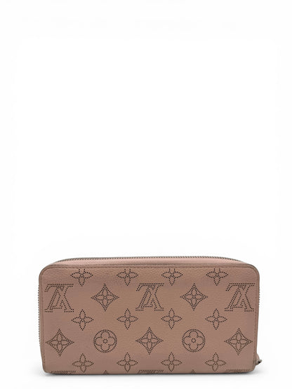 LOUIS VUITTON MAHINA ZIPPY WALLET PINK