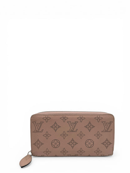 LOUIS VUITTON MAHINA ZIPPY WALLET PINK
