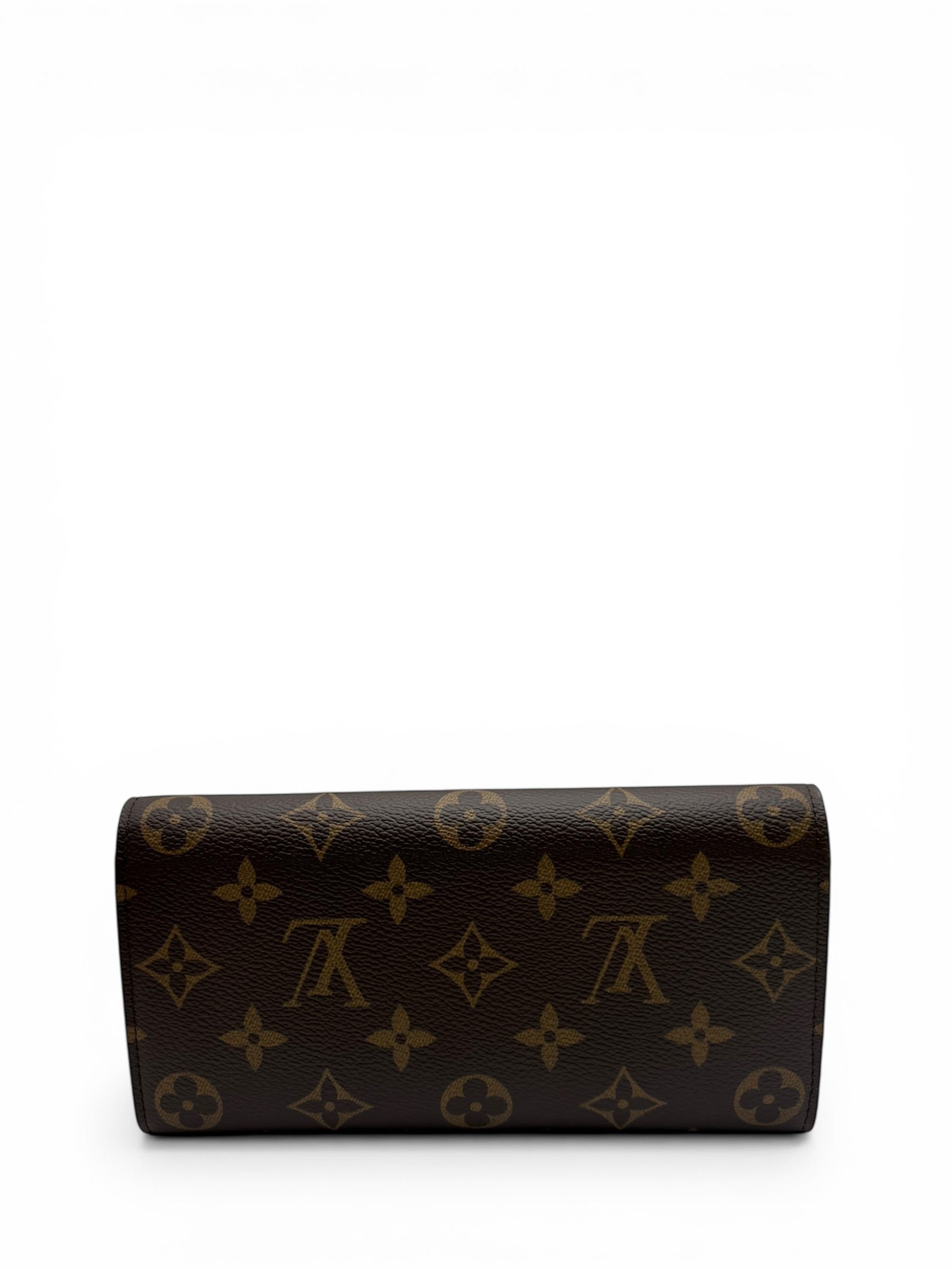LOUIS VUITTON MONOGRAM EMILIE WALLET (ROSE BALLERINE INTERIOR)