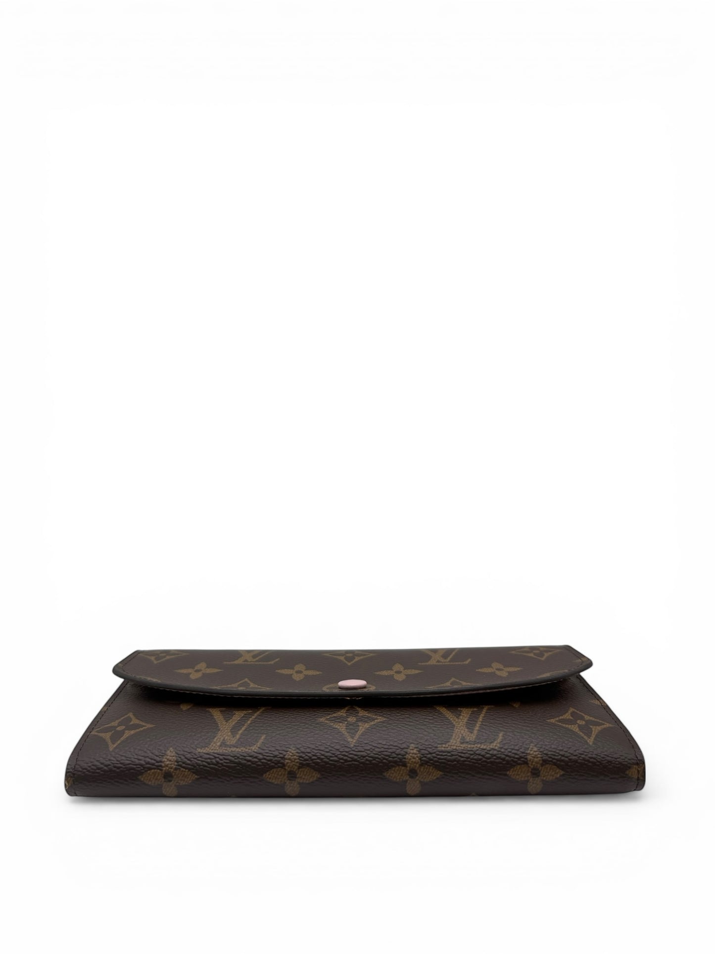 LOUIS VUITTON MONOGRAM EMILIE WALLET (ROSE BALLERINE INTERIOR)