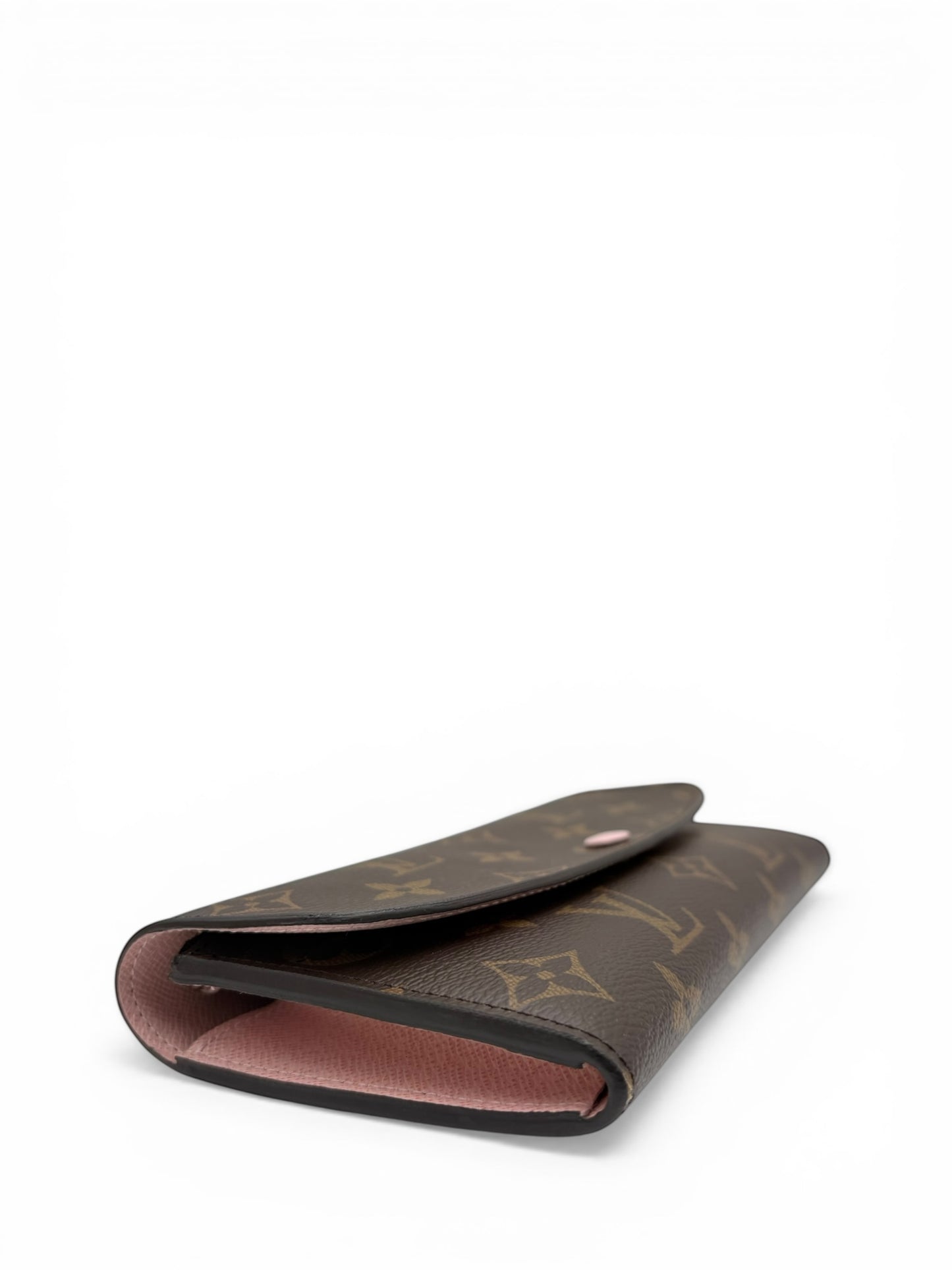 LOUIS VUITTON MONOGRAM EMILIE WALLET (ROSE BALLERINE INTERIOR)