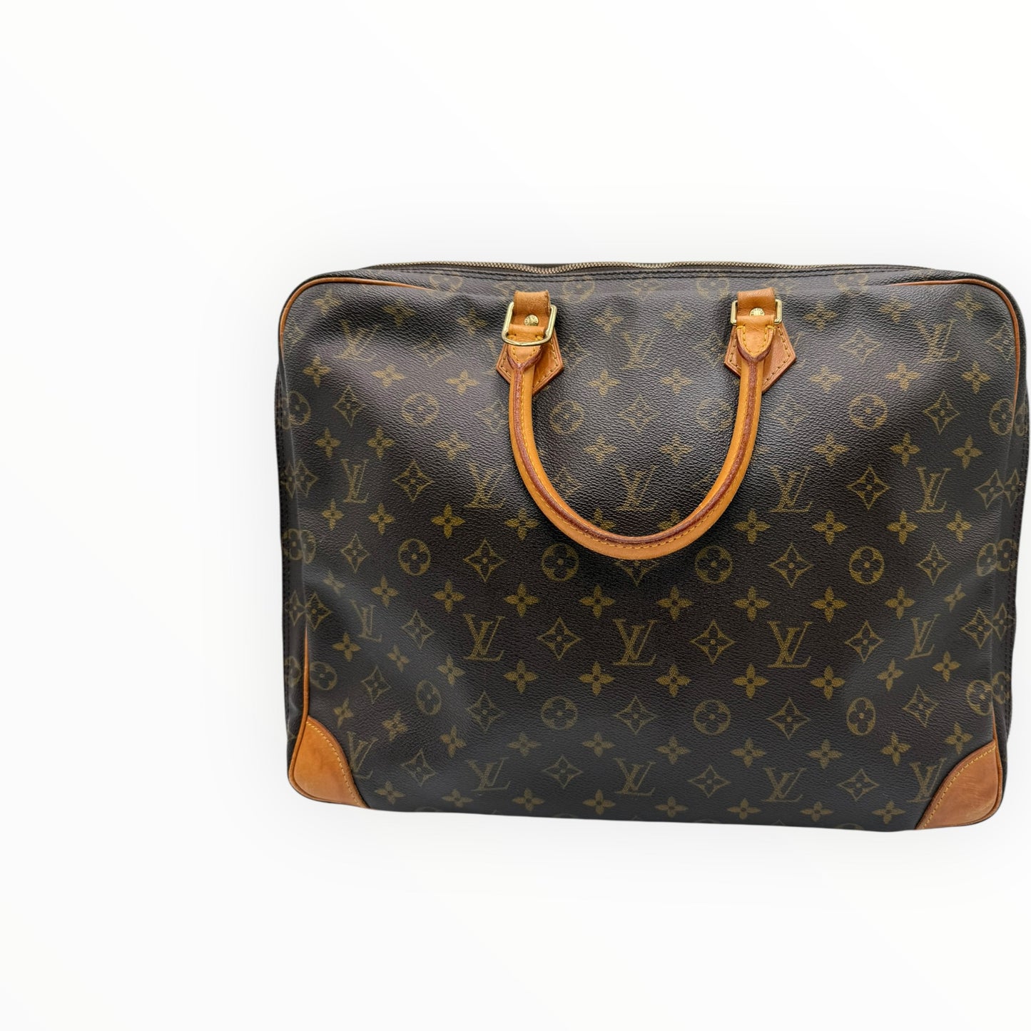 LOUIS VUITTON MONOGRAM DOUBLE ZIP BRIEFCASE