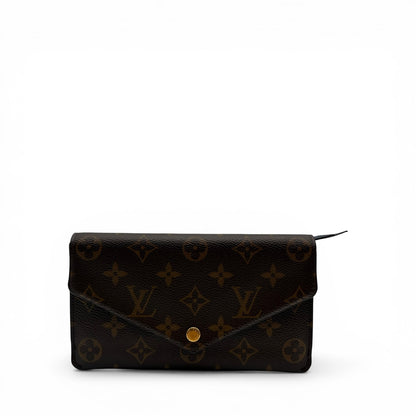 LOUIS VUITTON JEANNE MONOGRAM COATED CANVAS WALLET