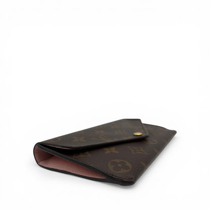 LOUIS VUITTON JEANNE MONOGRAM COATED CANVAS WALLET