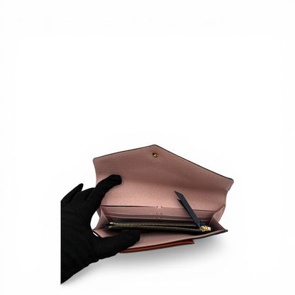LOUIS VUITTON JEANNE MONOGRAM COATED CANVAS WALLET