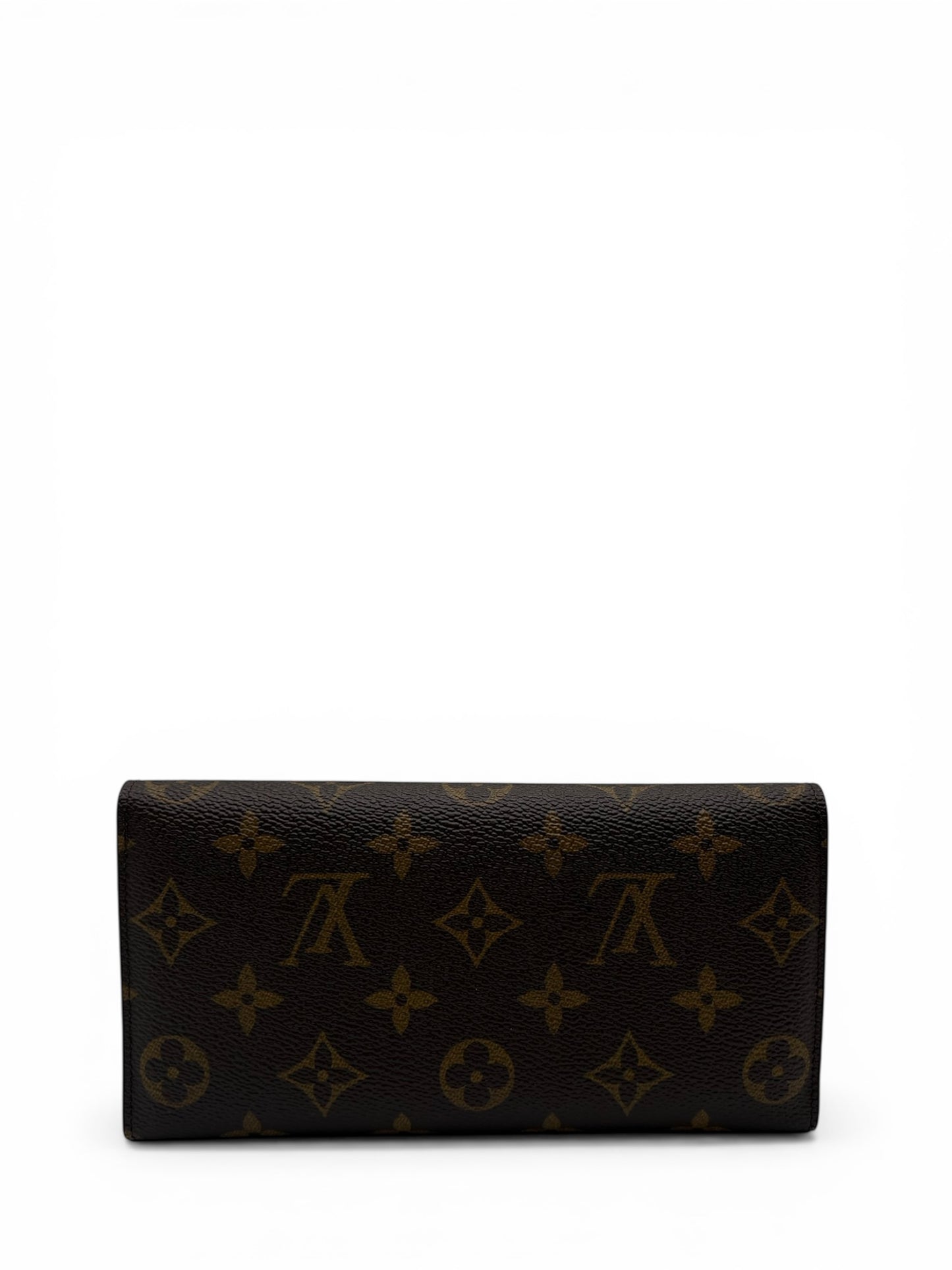 LOUIS VUITTON JOSEPHINE MONOGRAM COATED CANVAS WALLET (PINK INTERIOR)