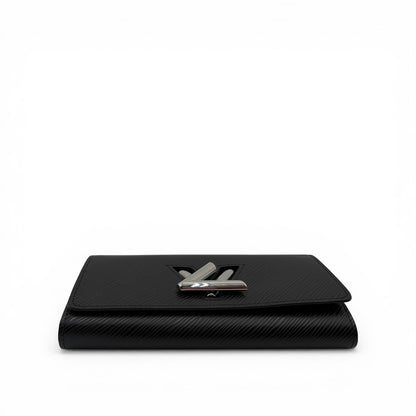 LOUIS VUITTON TWIST BLACK EPI WALLET