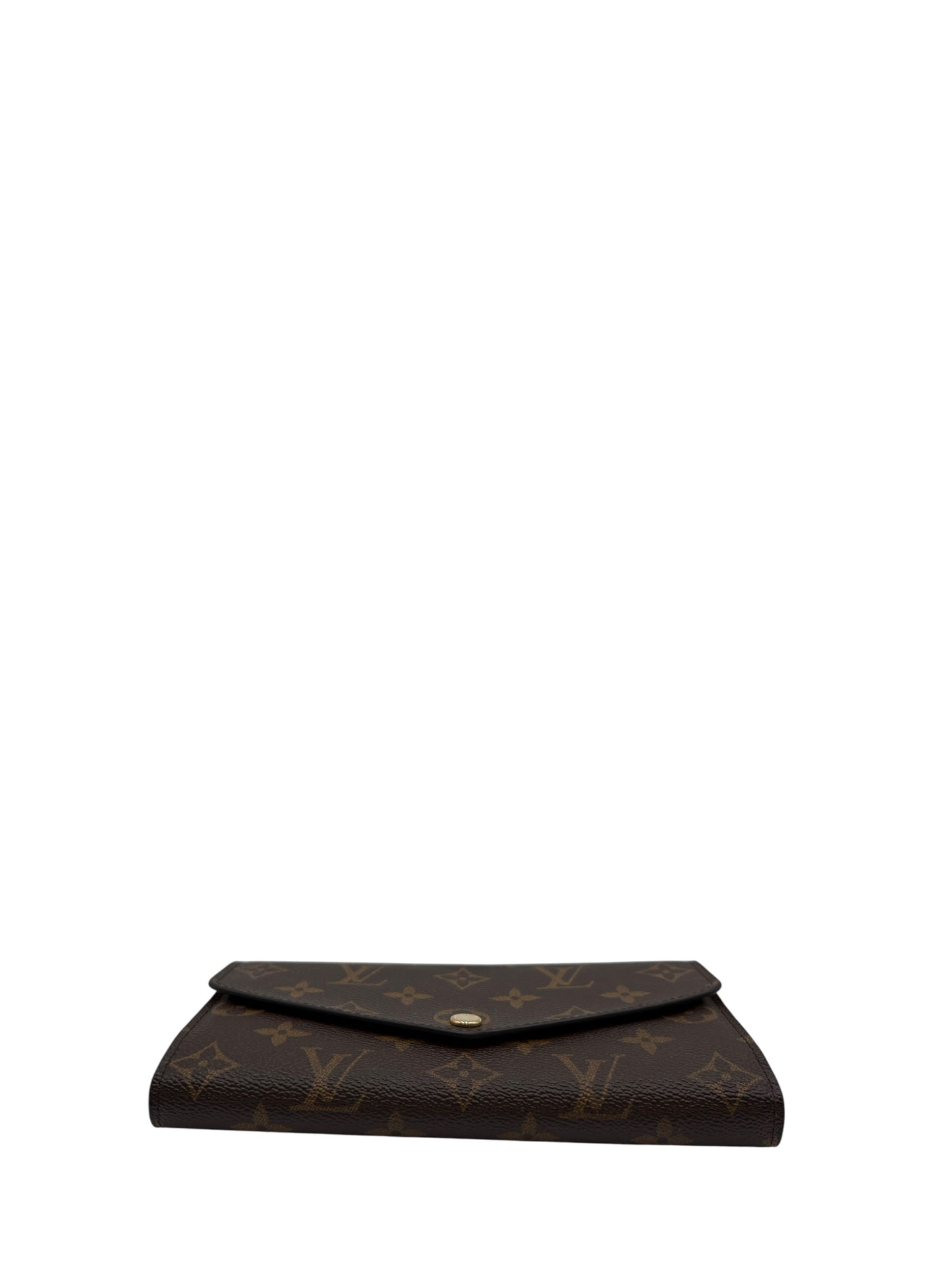 LOUIS VUITTON SARAH MONOGRAM CANVAS WALLET- PINK INTERIOR