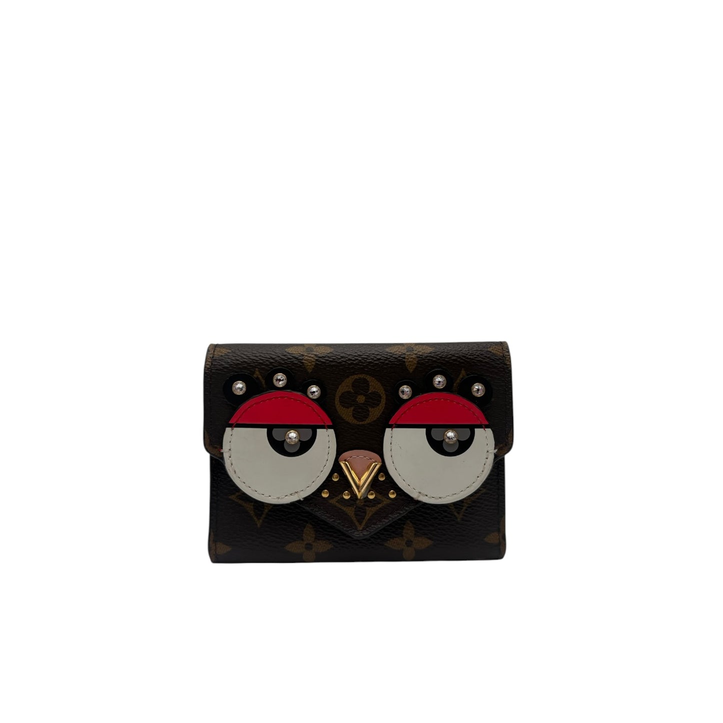 LOUIS VUITTON MONOGRAM OWL COMPACT WALLET