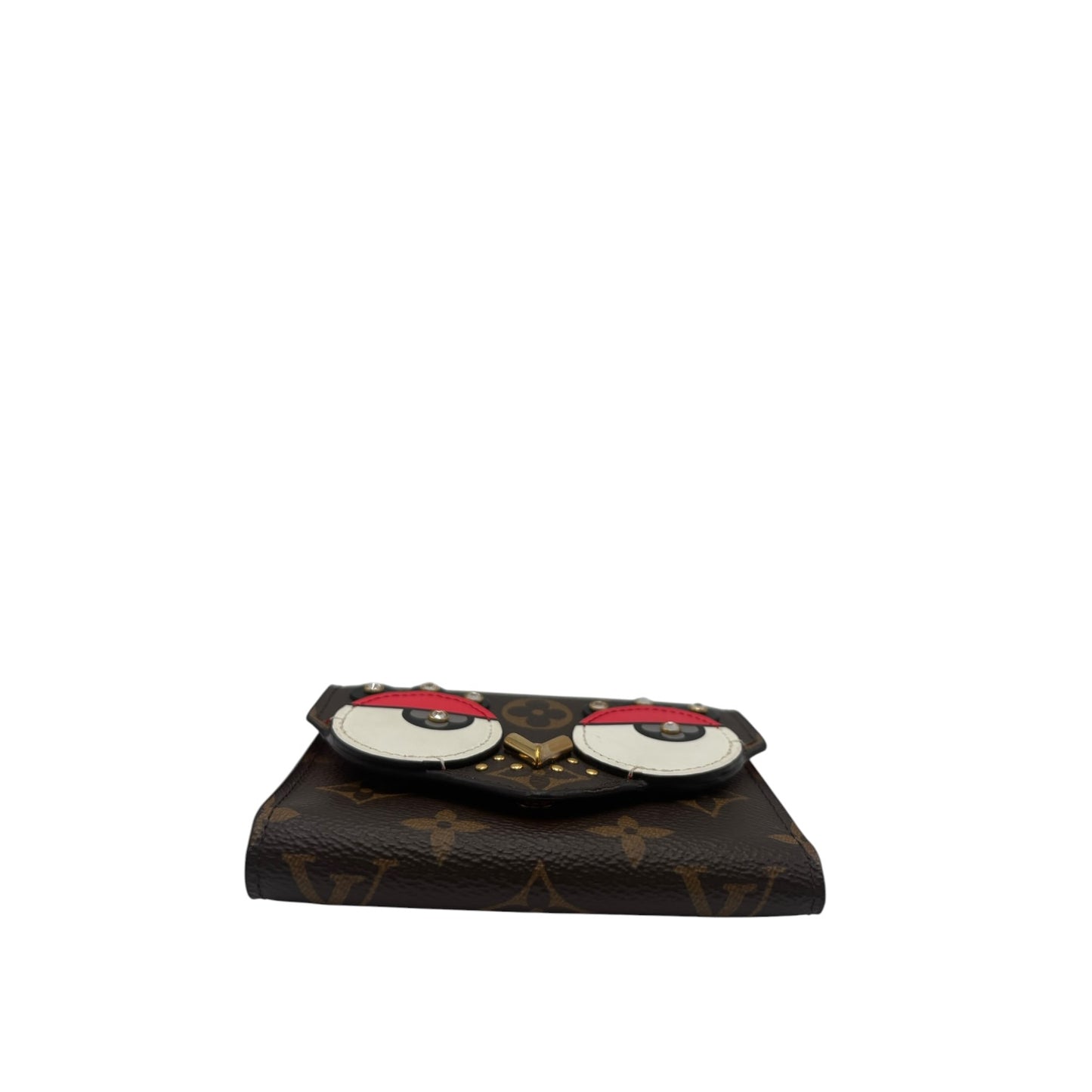 LOUIS VUITTON MONOGRAM OWL COMPACT WALLET