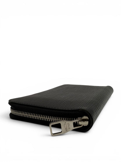 LOUIS VUITTON EPI ZIPPY WALLET BLACK