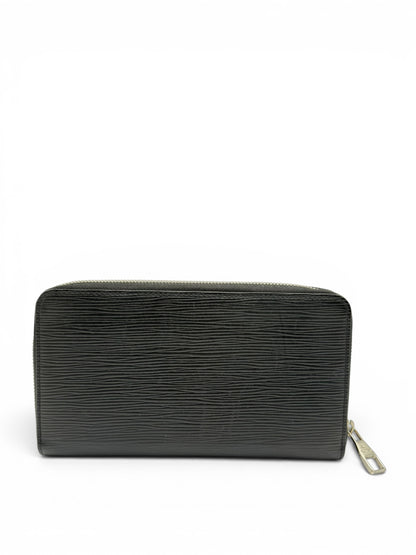 LOUIS VUITTON EPI ZIPPY WALLET BLACK