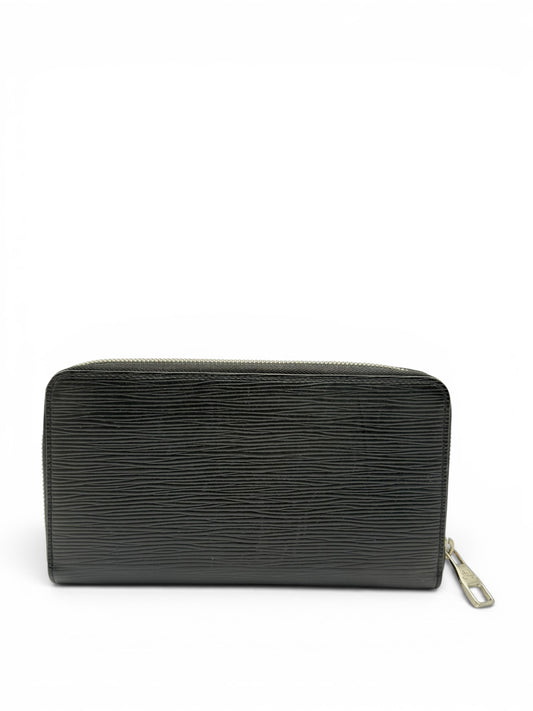 LOUIS VUITTON EPI ZIPPY WALLET BLACK