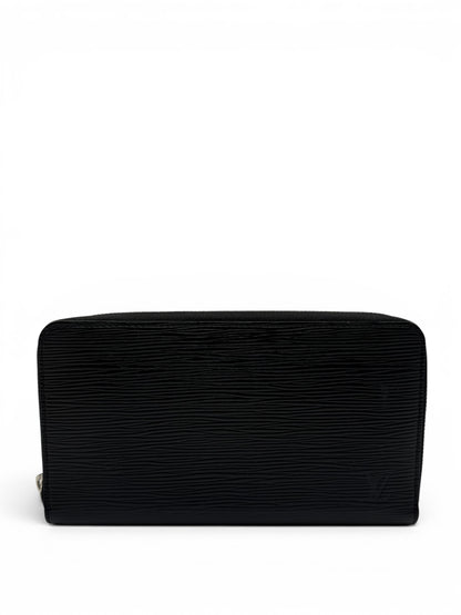 LOUIS VUITTON EPI ZIPPY WALLET BLACK