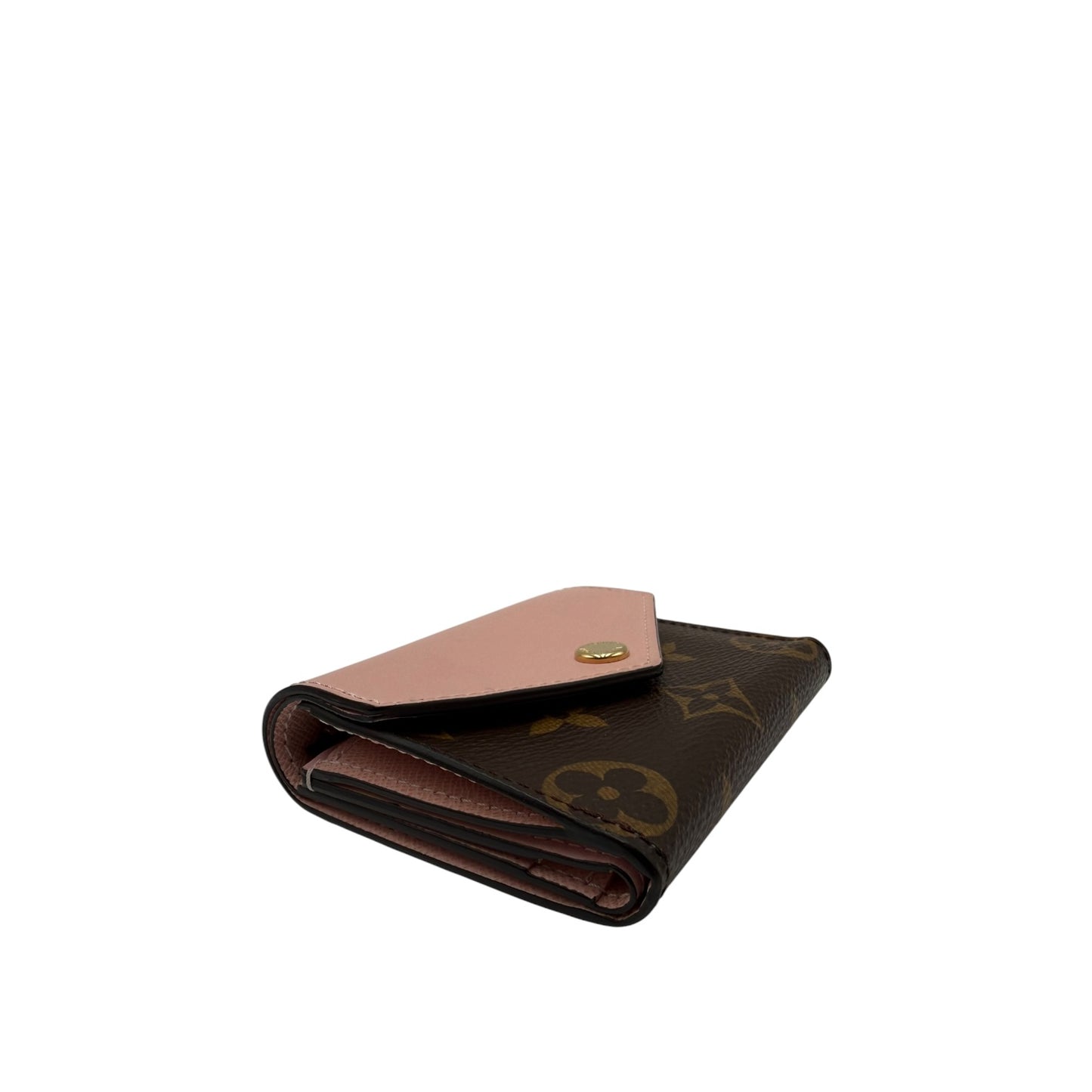LOUIS VUITTON MONOGRAM ZOE WALET ROSE BALLERINE