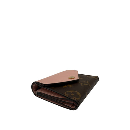 LOUIS VUITTON MONOGRAM ZOE WALET ROSE BALLERINE
